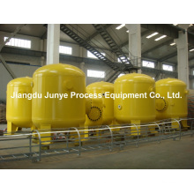 Pressure Vessel with Rubber Lining